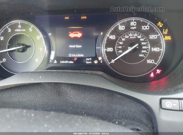 5J8TC2H37KL028525 2019 ACURA RDX Black Widok tylnych siedzeń