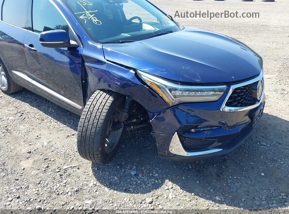 5J8TC2H37LL018370 2020 ACURA RDX Blue Դիմացի տեսք