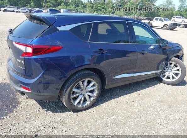 5J8TC2H37LL018370 2020 ACURA RDX Blue Հետևի աջ