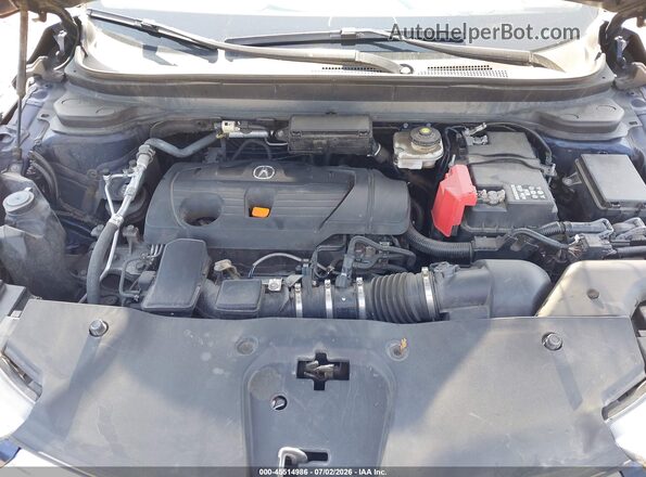 5J8TC2H37LL018370 2020 ACURA RDX Blue Հետևի տեսք