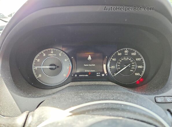5J8TC2H37ML016670 2021 ACURA RDX White Widok zestawu wskaźników