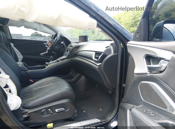 5J8TC2H37NL010398 2022 ACURA RDX Черный Вид салона спереди