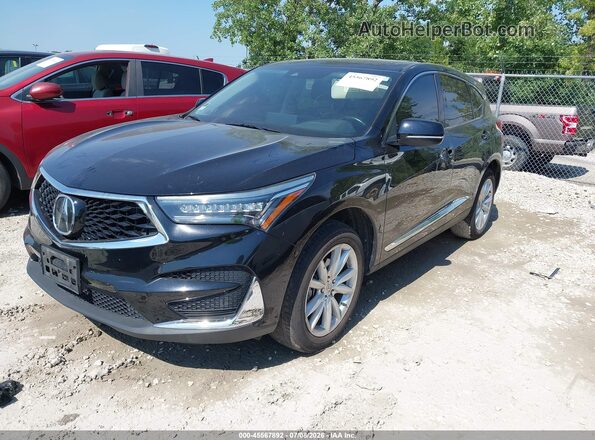 5J8TC2H38ML000221 2021 ACURA RDX Черный Передняя левая четверть