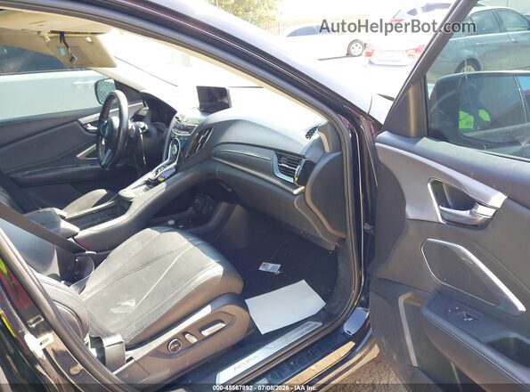 5J8TC2H38ML000221 2021 ACURA RDX Черный Вид салона спереди