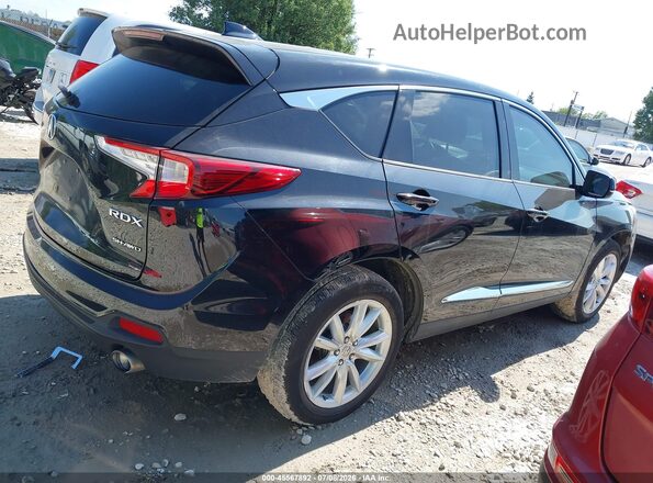 5J8TC2H38ML000221 2021 ACURA RDX Черный Вид задней части салона