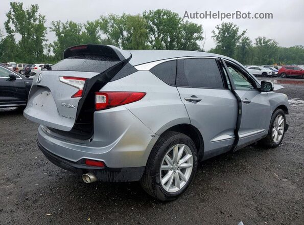 5J8TC2H39KL010057 2019 ACURA RDX Silver Trasero derecho
