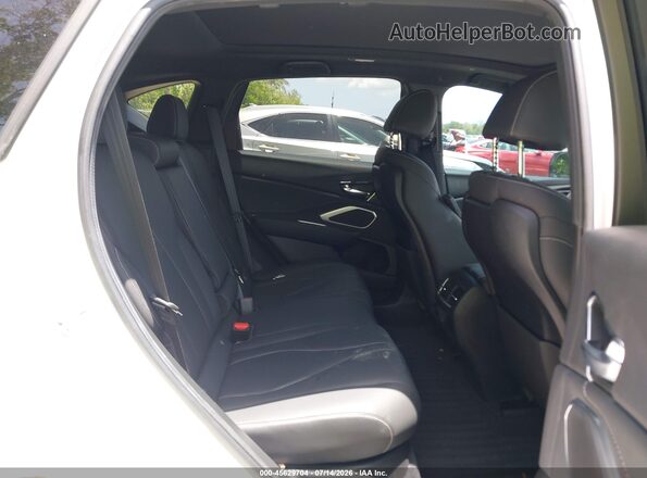 5J8TC2H44SL004174 2025 ACURA RDX White Vista de la etiqueta del VIN