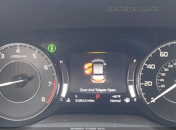 5J8TC2H44SL004174 2025 ACURA RDX White Vista de los asientos traseros