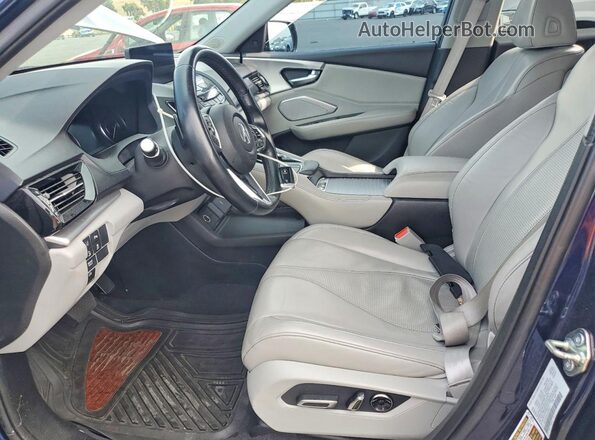 5J8TC2H50LL038493 2020 ACURA RDX Blue წინა სალონის ხედი
