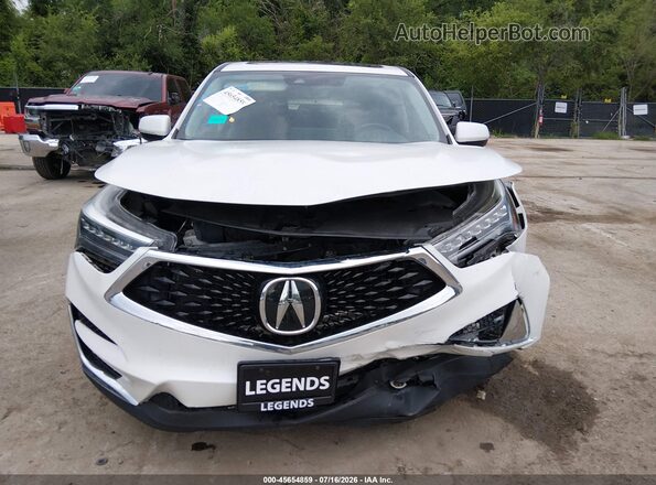 5J8TC2H50ML031917 2021 ACURA RDX White Instrument cluster view