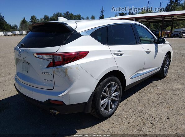 5J8TC2H50ML038172 2021 ACURA RDX White უკანა მარჯვენა