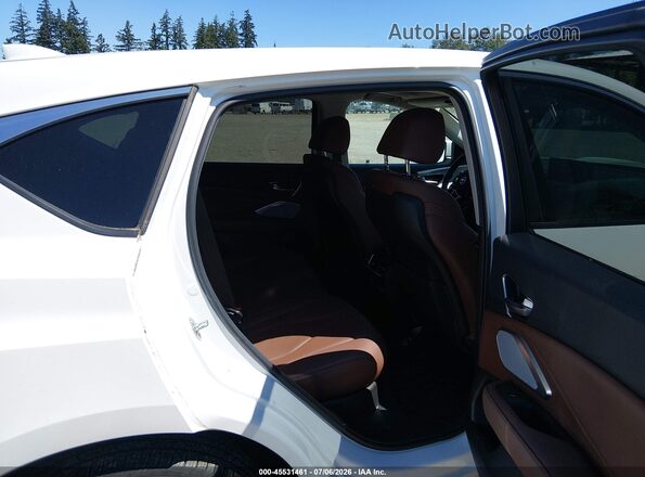 5J8TC2H50ML038172 2021 ACURA RDX White VIN კოდის სტიკერის ხედი