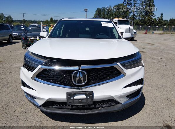 5J8TC2H50ML038172 2021 ACURA RDX White ხელსაწყოთა პანელის ხედი