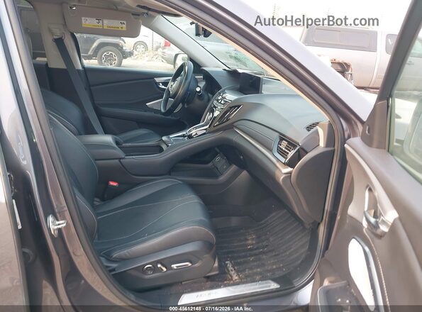 5J8TC2H51KL036024 2019 ACURA RDX Gray Vista interior delantera