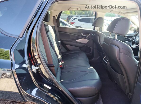 5J8TC2H51ML027133 2021 ACURA RDX Black Widok wnętrza z tyłu