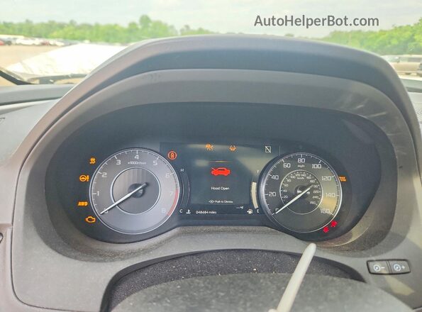 5J8TC2H51NL018546 2022 ACURA RDX White Widok zestawu wskaźników