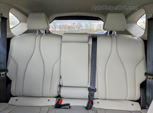 5J8TC2H51SL033012 2025 ACURA RDX Black Rear seats view