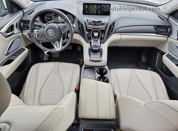 5J8TC2H51SL033012 2025 ACURA RDX Black Dashboard view