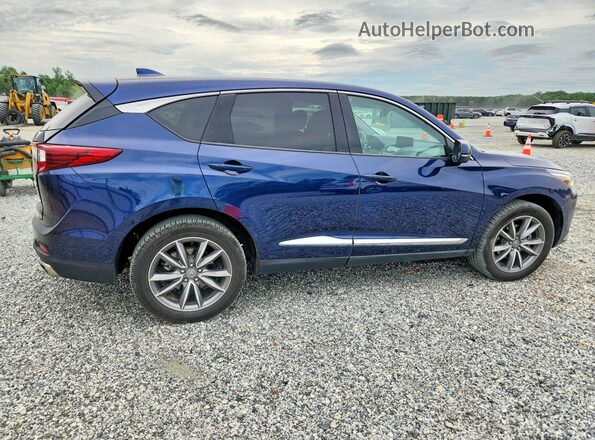 5J8TC2H52NL012058 2022 ACURA RDX Blue Задня права чверть