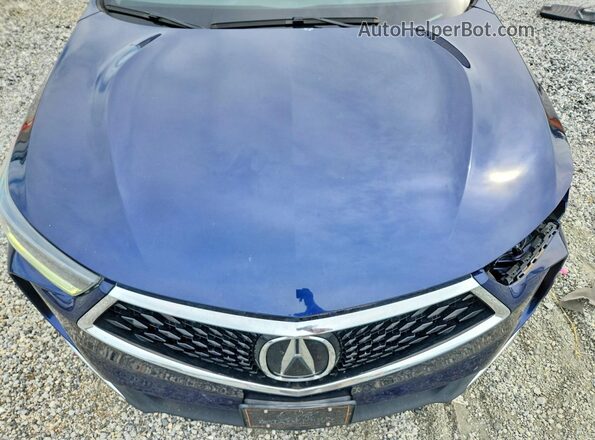 5J8TC2H52NL012058 2022 ACURA RDX Blue Вид підкапотного простору