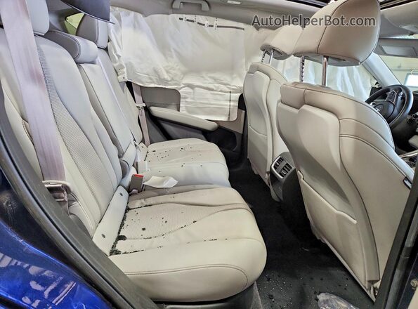 5J8TC2H52PL007946 2023 ACURA RDX Blue Вид задньої частини салону