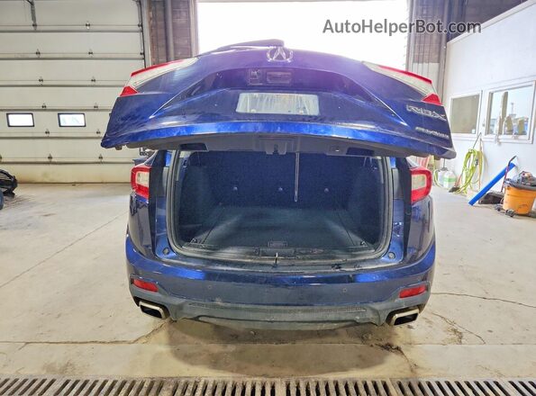 5J8TC2H52PL007946 2023 ACURA RDX Blue Вид ззаду