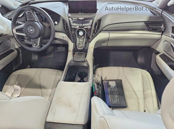 5J8TC2H52PL007946 2023 ACURA RDX Blue Вид панелі приладів