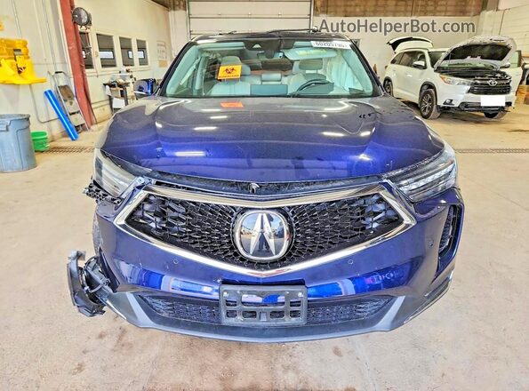 5J8TC2H52PL007946 2023 ACURA RDX Blue Вид спереду