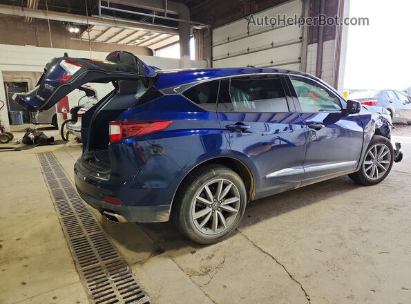 5J8TC2H52PL007946 2023 ACURA RDX Blue Задня права чверть