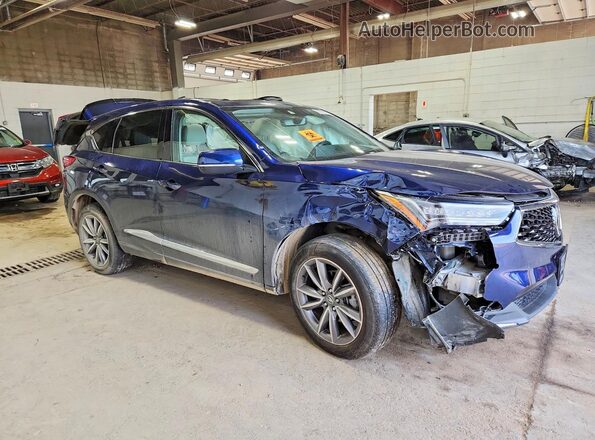 5J8TC2H52PL007946 2023 ACURA RDX Blue Передня права чверть