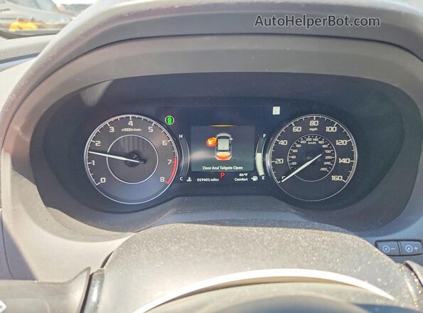 5J8TC2H52SL009320 2025 ACURA RDX Blue Սարքավորումների վահանակի տեսք