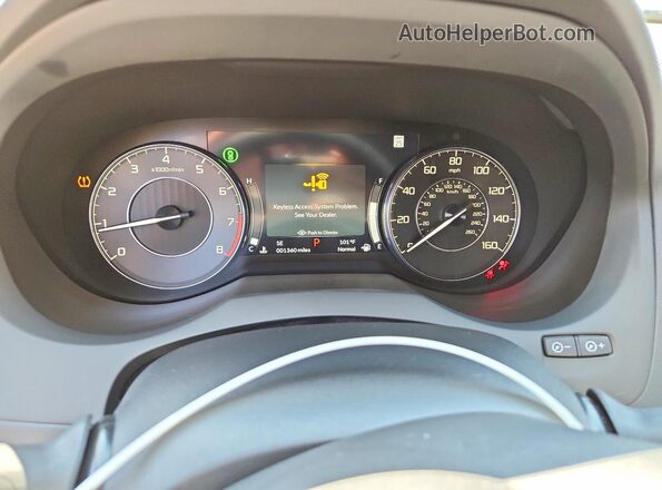 5J8TC2H52TL001414 2026 ACURA RDX Black Widok zestawu wskaźników