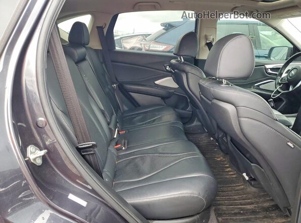 5J8TC2H53LL001910 2020 ACURA RDX Gray Vista de los asientos traseros