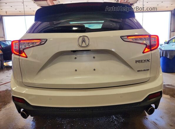 5J8TC2H54LL008655 2020 ACURA RDX White უკანა ხედი
