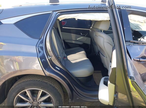 5J8TC2H54LL041963 2020 ACURA RDX Gray Vista de la etiqueta del VIN