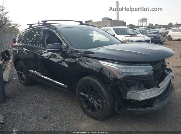 5J8TC2H55KL003835 2019 ACURA RDX Black წინა ხედი