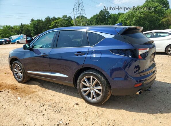 5J8TC2H55ML010657 2021 ACURA RDX Blue Задня ліва чверть