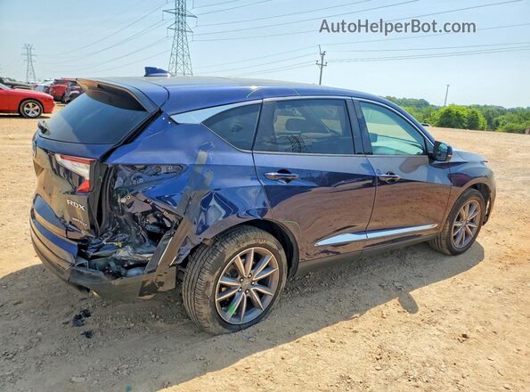 5J8TC2H55ML010657 2021 ACURA RDX Blue Задня права чверть