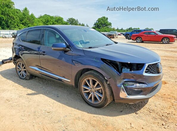 5J8TC2H55ML010657 2021 ACURA RDX Blue Передня права чверть