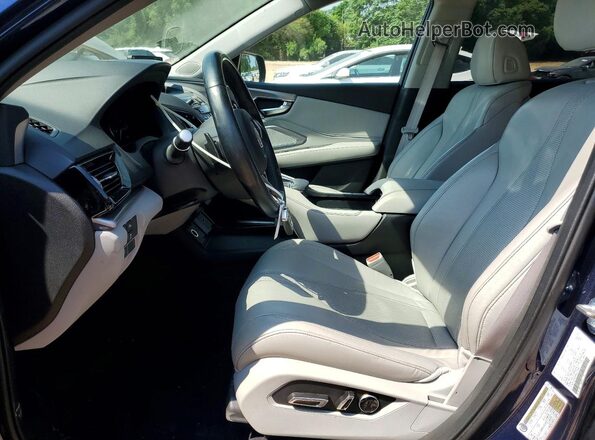 5J8TC2H55ML010657 2021 ACURA RDX Blue Вид салону спереду