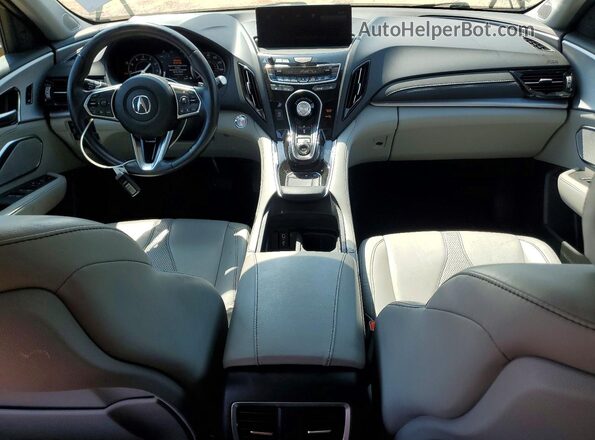 5J8TC2H55ML010657 2021 ACURA RDX Blue Вид панелі приладів