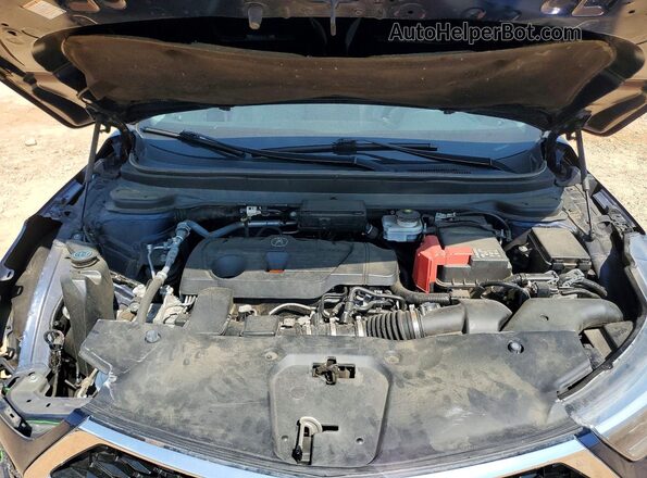 5J8TC2H55ML010657 2021 ACURA RDX Blue Вид підкапотного простору