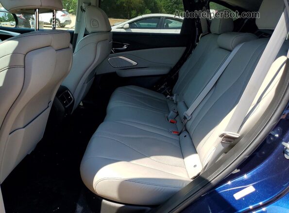 5J8TC2H55ML010657 2021 ACURA RDX Blue Вид задньої частини салону