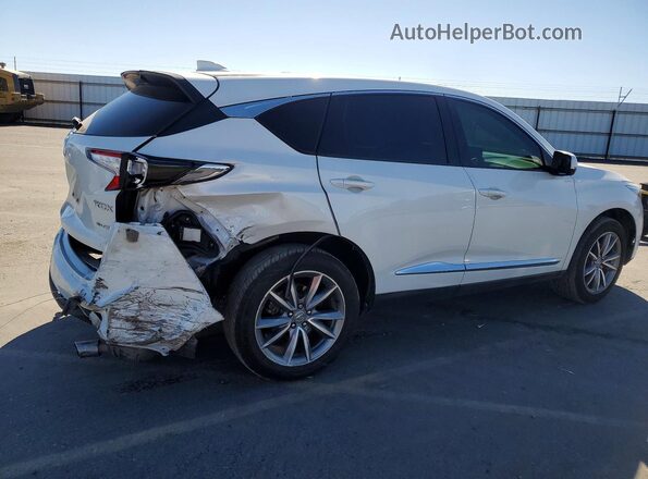 5J8TC2H55ML020458 2021 ACURA RDX White Trasero derecho