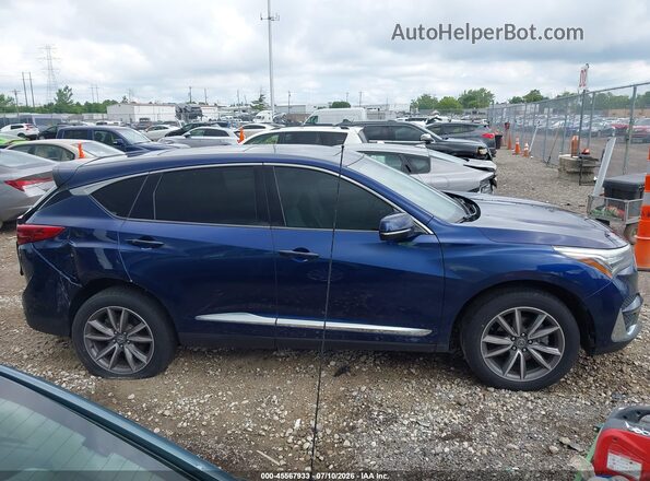 5J8TC2H55ML020881 2021 ACURA RDX Blue Vista del cuadro de instrumentos