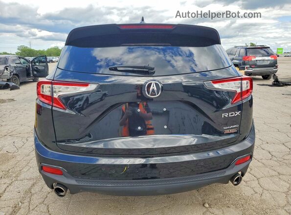 5J8TC2H55ML035915 2021 ACURA RDX Black Widok z tyłu