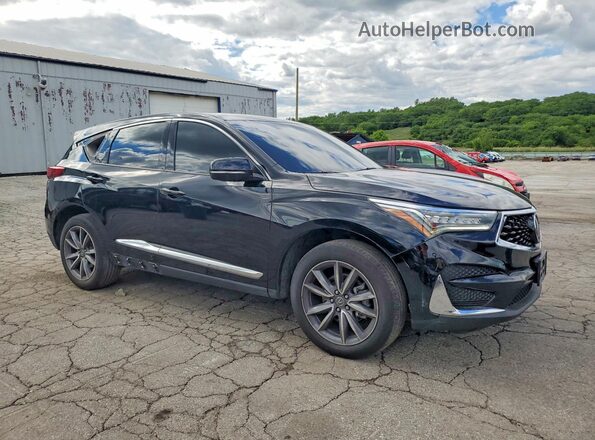 5J8TC2H55ML035915 2021 ACURA RDX Black Przód prawy