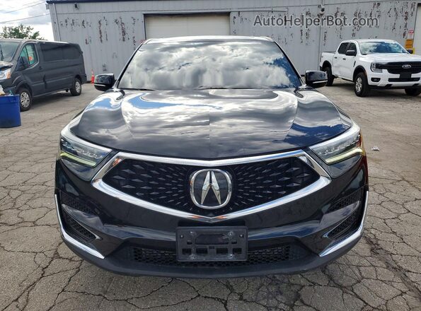 5J8TC2H55ML035915 2021 ACURA RDX Black Widok z przodu