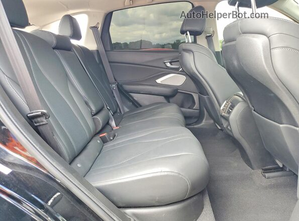 5J8TC2H55ML035915 2021 ACURA RDX Black Widok wnętrza z tyłu