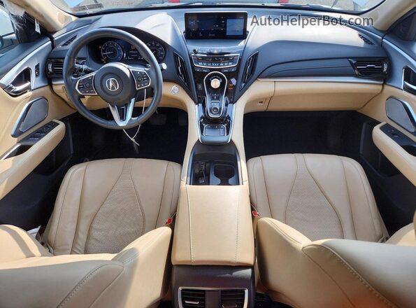 5J8TC2H56LL025778 2020 ACURA RDX White Dashboard view